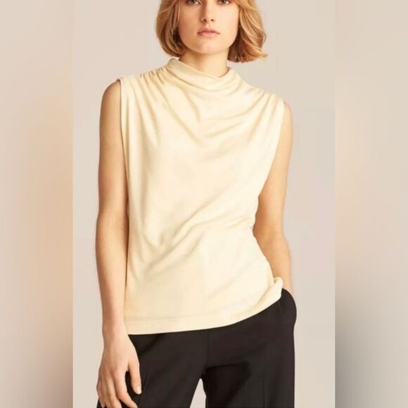 Rebecca a Taylor BUTTERCREAM SHELL TANK size M - Picture 1 of 9